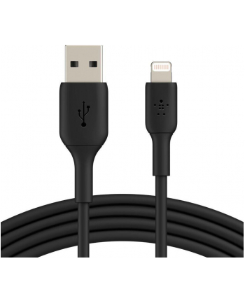 belkin Kabel BoostCharge USB-A do Lightning silikonowy 3m, czarny