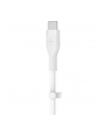 belkin Kabel BoostCharge USB-C do Lightning silikonowy 1m, biały - nr 32