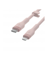 belkin Kabel BoostCharge USB-C do Lightning silikonowy 2m, różowy - nr 4