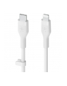 belkin Kabel BoostCharge USB-C do Lightning silikonowy 2m, biały - nr 33