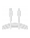 belkin Kabel BoostCharge USB-C do Lightning silikonowy 2m, biały - nr 34