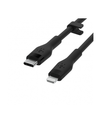 belkin Kabel BoostCharge USB-C do Lightning silikonowy 3m, czarny