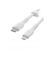 belkin Kabel BoostCharge USB-C do Lightning silikonowy 3m, biały - nr 17