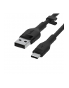 belkin Kabel BoostCharge USB-A do USB-C silikonowy 1m, czarny - nr 26