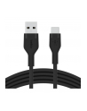 belkin Kabel BoostCharge USB-A do USB-C silikonowy 1m, czarny - nr 33