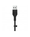 belkin Kabel BoostCharge USB-A do USB-C silikonowy 1m, czarny - nr 35