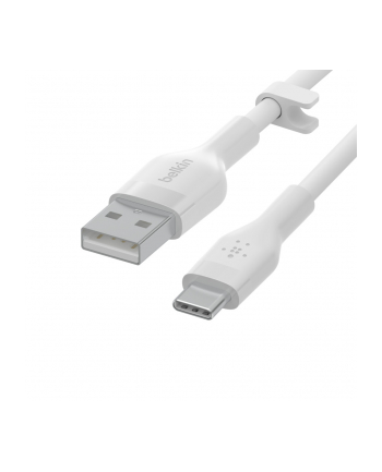 belkin Kabel BoostCharge USB-A do USB-C silikonowy 1m, biały