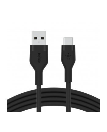 belkin Kabel BoostCharge USB-A do USB-C silikonowy 2m, czarny