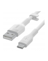 belkin Kabel BoostCharge USB-A do USB-C silikonowy 2m, biały - nr 22