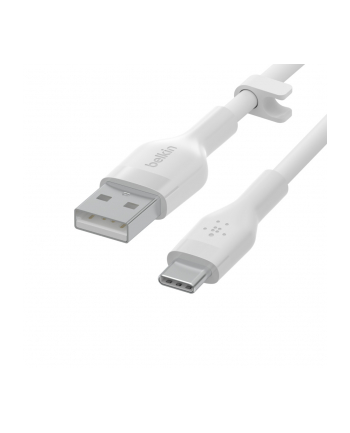 belkin Kabel BoostCharge USB-A do USB-C silikonowy 2m, biały