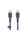 belkin Kabel BoostCharge USB-C do USB-C 2.0 silikonowy 2m, niebieski - nr 2