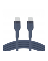 belkin Kabel BoostCharge USB-C do USB-C 2.0 silikonowy 2m, niebieski - nr 3