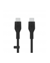 belkin Kabel BoostCharge USB-C do USB-C 2.0 silikonowy 3m, czarny - nr 1