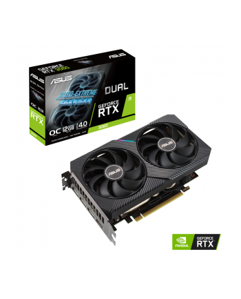 asus Karta graficza RTX 3060 DUAL OC V2 12GB GDDR6 192bit 3DP/HDMI