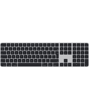 Klawiatura Magic Keyboard z Touch ID i polem numerycznym dla modeli Maca z czipem Apple - angielski (międzynarodowy) - czarne klawisze