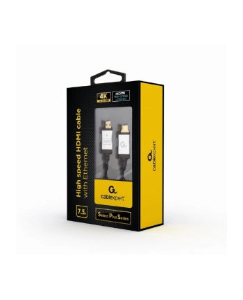 gembird Kabel HDMI high speed z ethernet Select Plus 7.5m nr 1