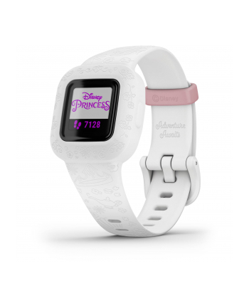 Garmin Vivofit Junior 3 Disney Princess Komunikacja: Bluetooth | Wyświetlacz: 0,78'' | Wodoszczelność 5 ATM