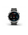 Garmin Fenix 7S srebrny z grafitowym paskiem - nr 15