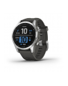 Garmin Fenix 7S srebrny z grafitowym paskiem - nr 19