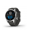 Garmin Fenix 7S srebrny z grafitowym paskiem - nr 33