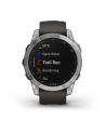 Garmin Fenix 7 srebrny z grafitowym paskiem - nr 17