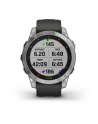 Garmin Fenix 7 srebrny z grafitowym paskiem - nr 19