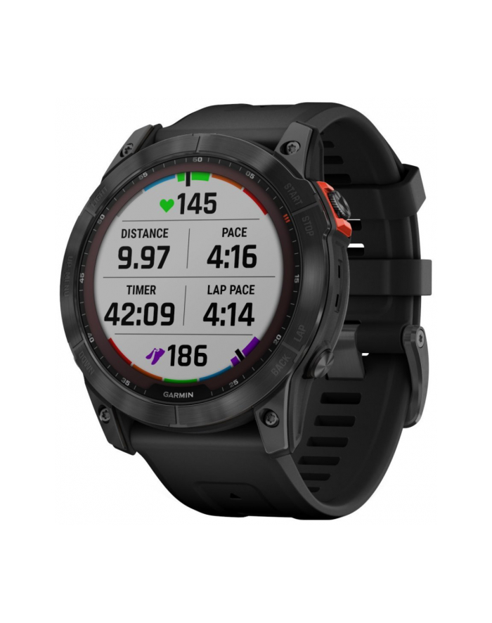 Garmin Fenix 7X Solar czarny główny