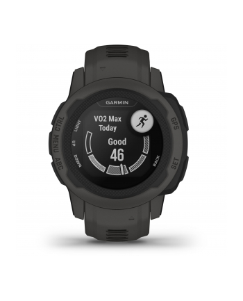 Garmin Instinct 2S z czujnikiem tętna HRM Elevate (grafitowy / grafitowy pasek)