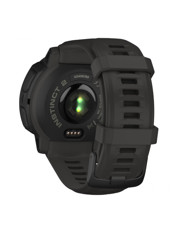 Garmin Instinct 2 z czujnikiem tętna HRM Elevate (grafitowy / grafitowy pasek) główny