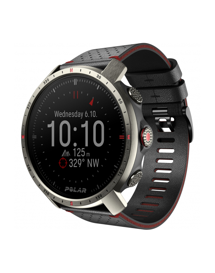 POLAR GRIT X PRO Titan M/L Komunikacja: Bluetooth | Wyświetlacz: 1,2” | Pulsometr | GPS | Wodoszczelność 10 ATM główny