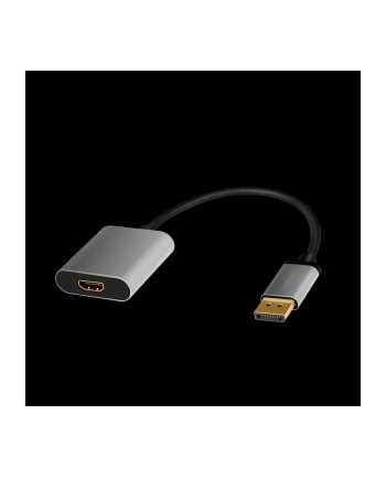 logilink Adapter DP do HDMI 4K 60Hz aluminiowy 0.15m nr 2