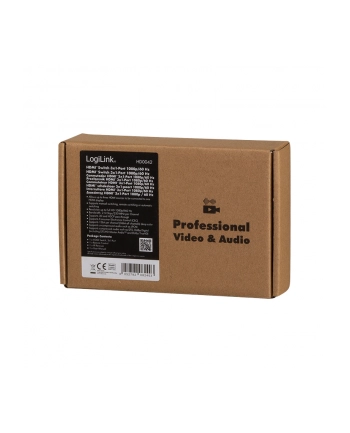 logilink Przełącznik Switch 3x1 HDMI, 1080p 60Hz, z pilotem nr 2