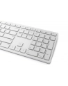 dell Zestaw bezprzewodowy klawiatura + mysz KM5221W biały - nr 17
