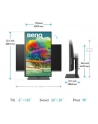 benq Monitor 27 cali PD2705U  LED 5ms/QHD/IPS/HDMI/DP/USB - nr 40