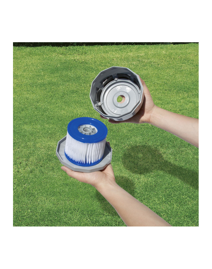 Filtr do pompy basenowej SPA Jacuzzi Lay-Z-Spa 2 sztuki 60311 BESTWAY główny