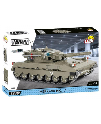 COBI 2621 Armed Forces Czołg Merkava MK I/II 825 klocków