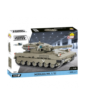 COBI 2621 Armed Forces Czołg Merkava MK I/II 825 klocków