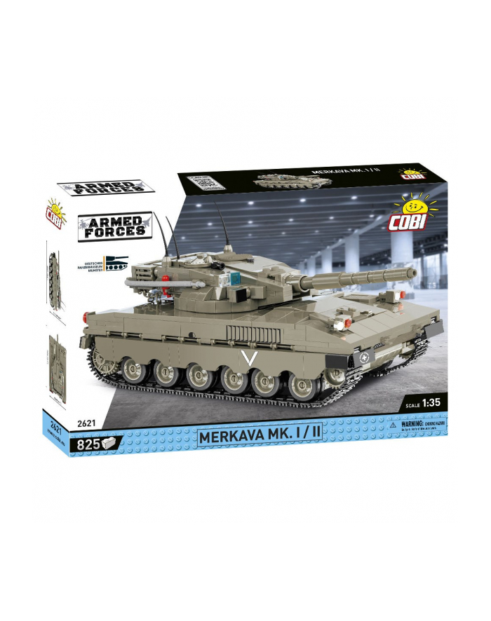 COBI 2621 Armed Forces Czołg Merkava MK I/II 825 klocków główny