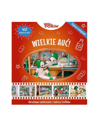 Obrazkowe zamieszanie z rodziną Treflików. Wielkie AUĆ 09161 Trefl