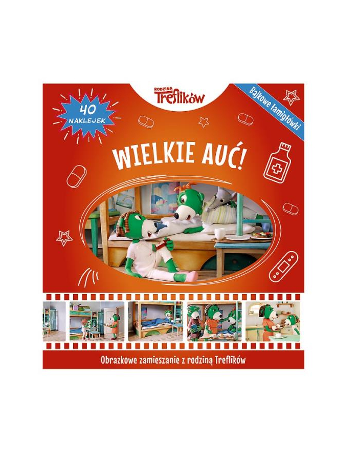 Obrazkowe zamieszanie z rodziną Treflików. Wielkie AUĆ 09161 Trefl główny