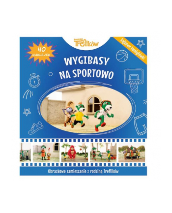 Obrazkowe zamieszanie z rodziną Treflików. Wygibasy na sportowo 09178 Trefl