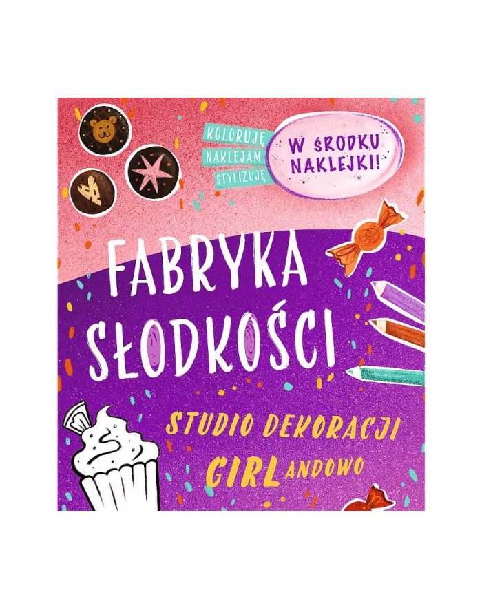 Studio Dekoracji Girlandowo. Fabryka słodkości 09369 Trefl główny