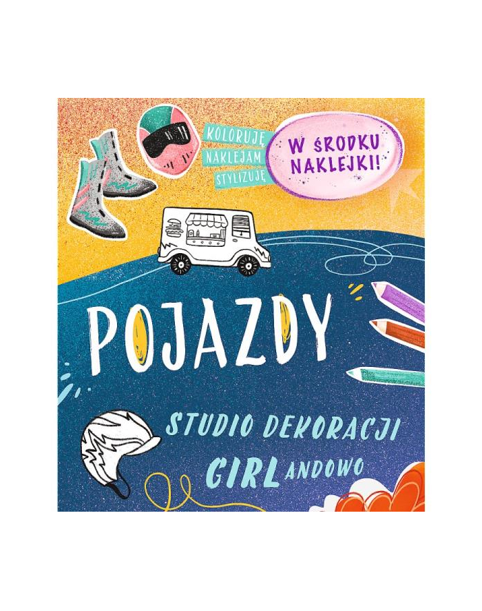 Studio Dekoracji Girlandowo. Pojazdy 09383 Trefl główny