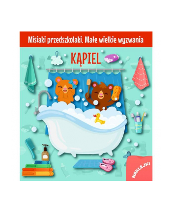 Misiaki przedszkolaki. Małe wielkie wyzwania. Kąpiel 09536 Trefl