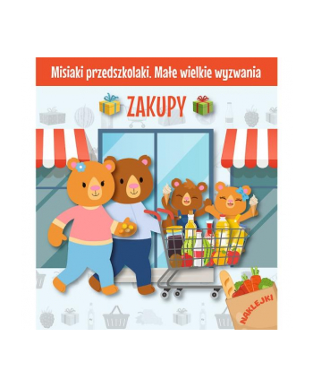 Misiaki przedszkolaki. Małe wielkie wyzwania. Zakupy 09550 Trefl