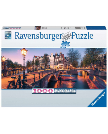 Puzzle 1000el Panorama Amsterdamu 167524 RAVENSBURGER