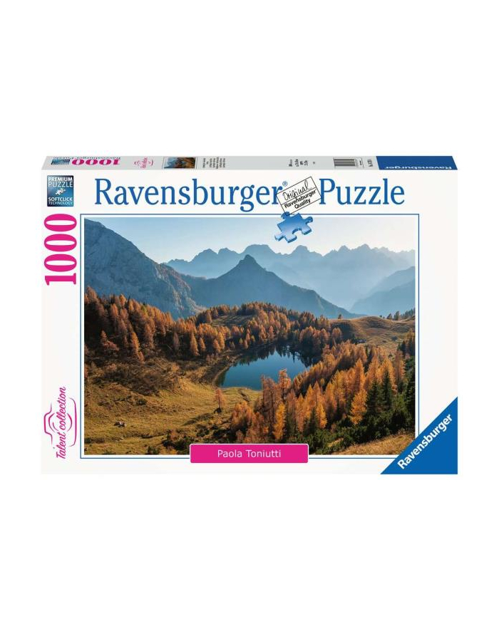 Puzzle 1000el Paola Toniutti. Jezioro Bordgalia Friuli-Wenecja Julijska, Włochy 167814 RAVENSBURGER główny