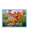 Puzzle 4w1 Wyjątkowe dinozaury 34609 Trefl - nr 4