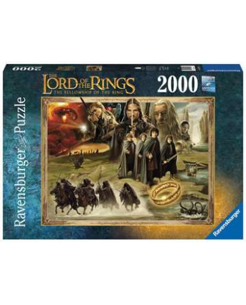 Puzzle 2000el Władca Pierścieni 169276 RAVENSBURGER