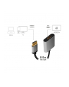 logilink Adapter DP do HDMI 4K 60Hz aluminiowy 0.15m - nr 3